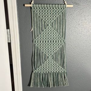 Agave and Sage Handmade Macrame Wall Hanging